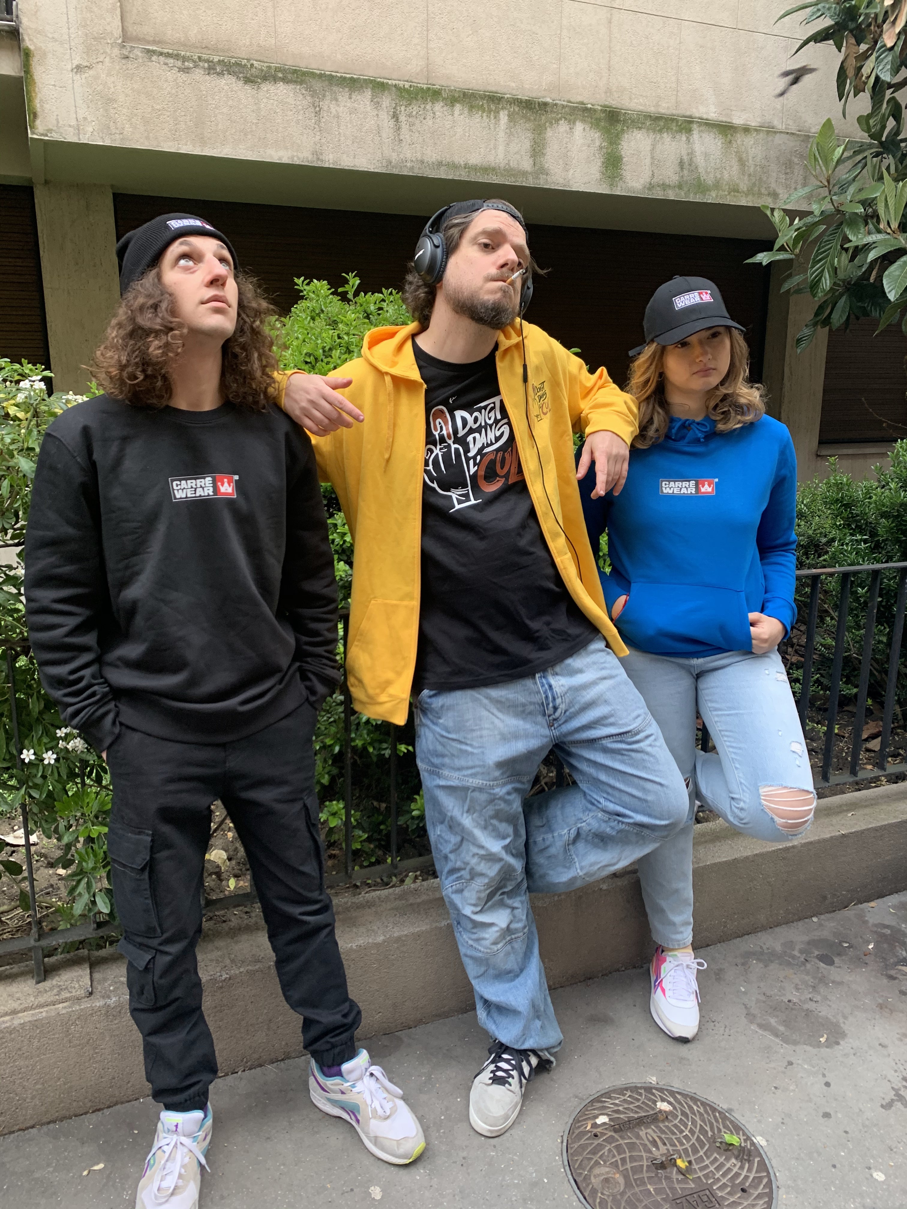 Sweatshirt -  Carré wear