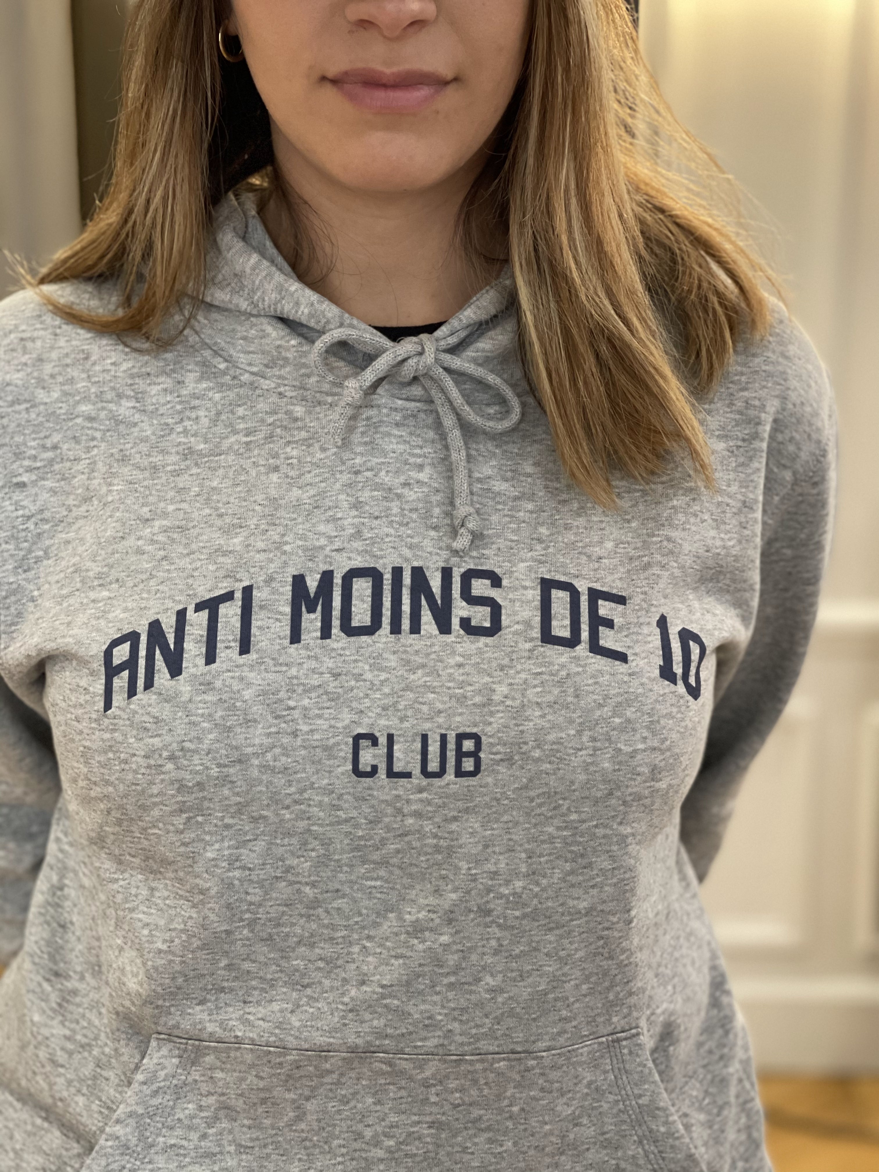 Sweatshirt - Anti moins de 10 club