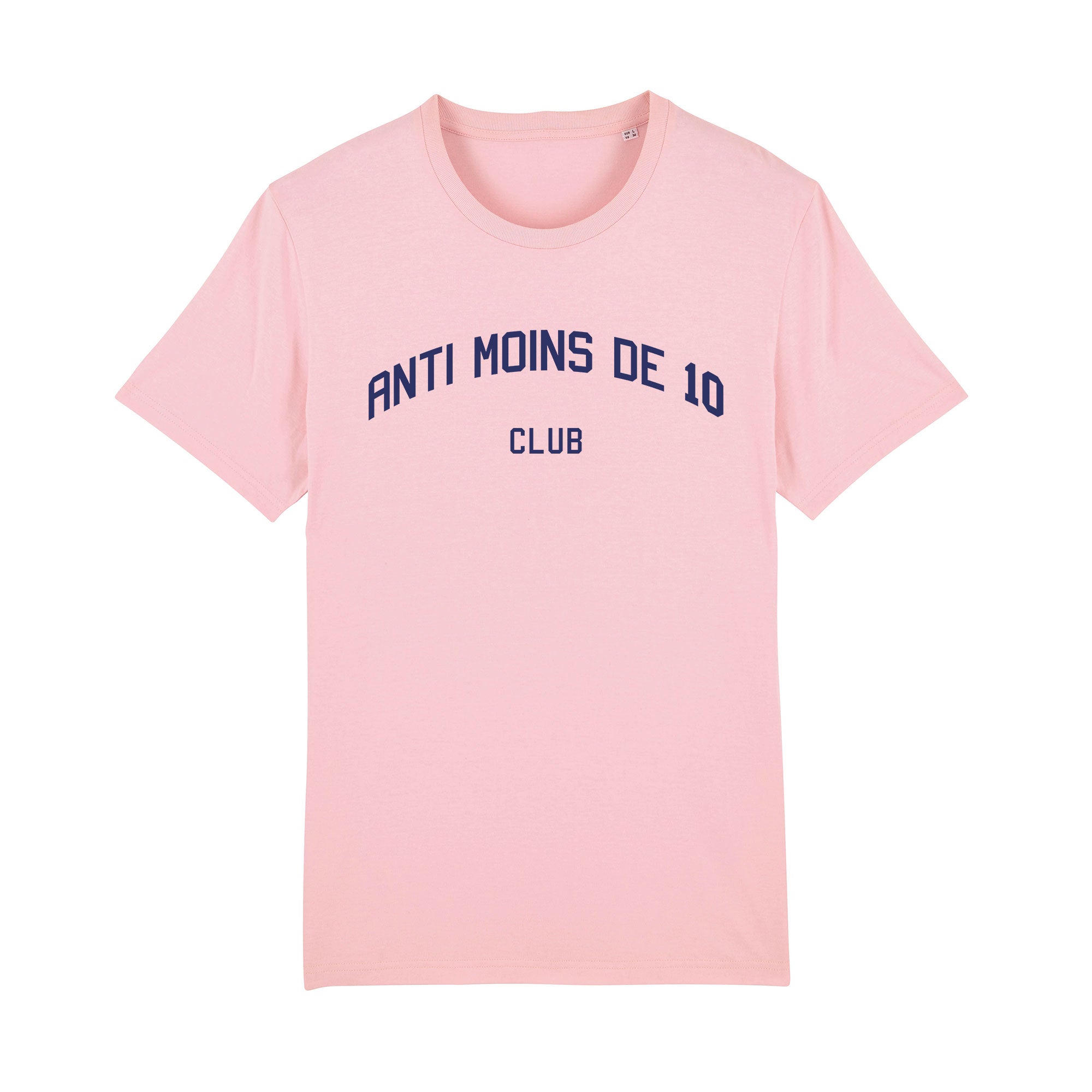 Tshirt - Anti moins de 10 club
