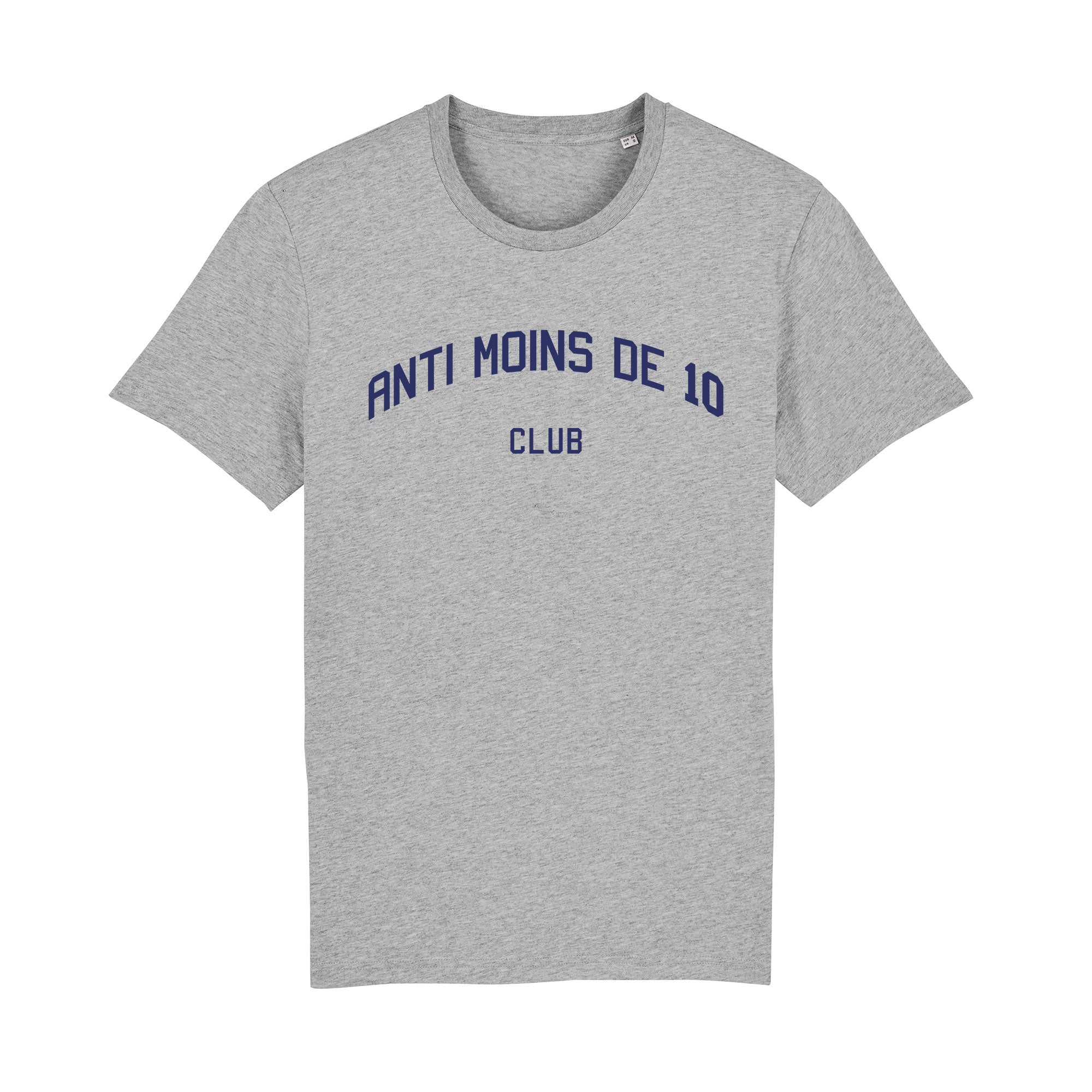 Tshirt - Anti moins de 10 club