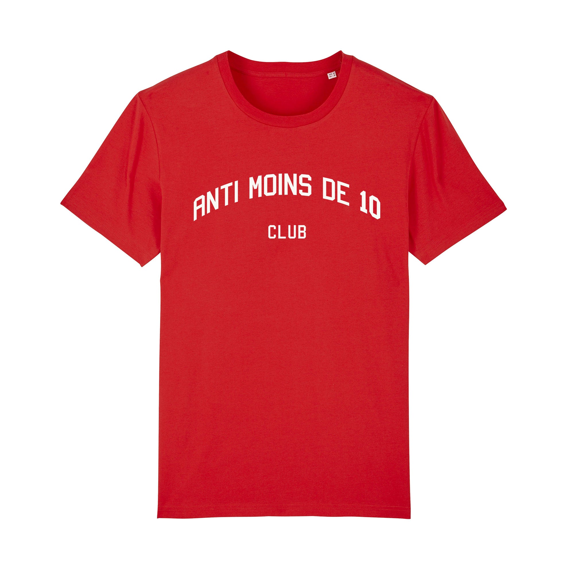 Tshirt - Anti moins de 10 club