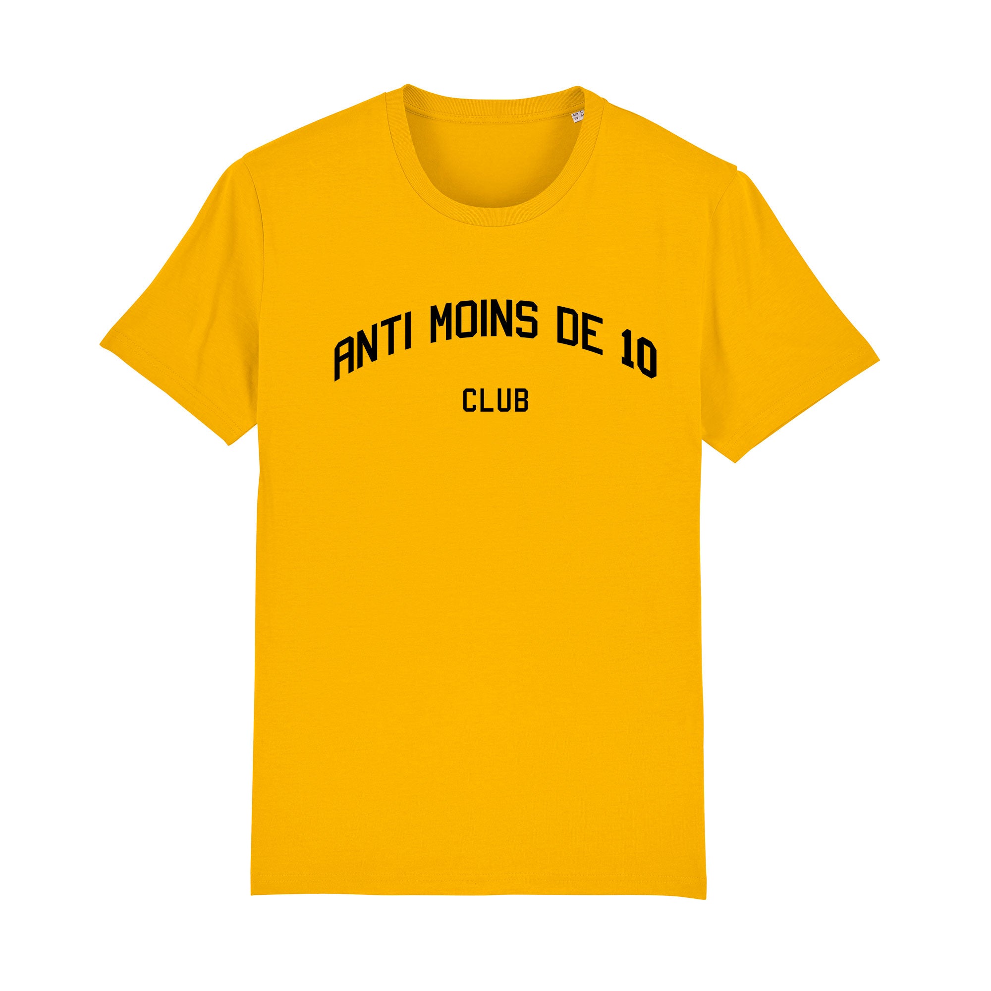 Tshirt - Anti moins de 10 club