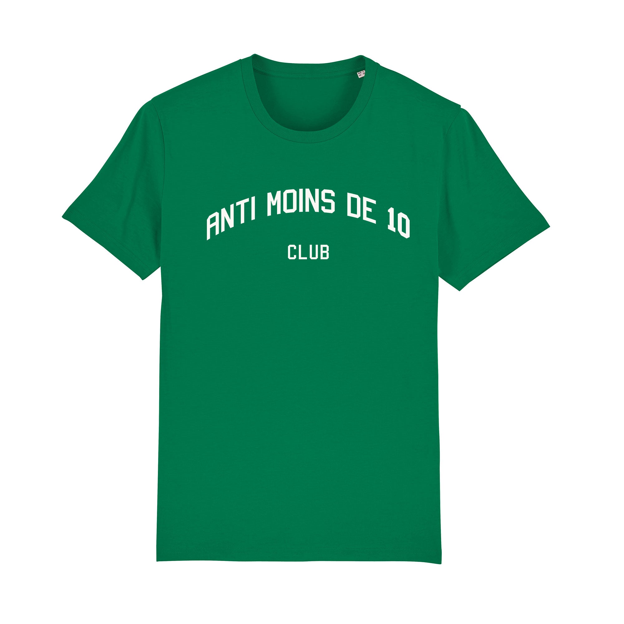 Tshirt - Anti moins de 10 club
