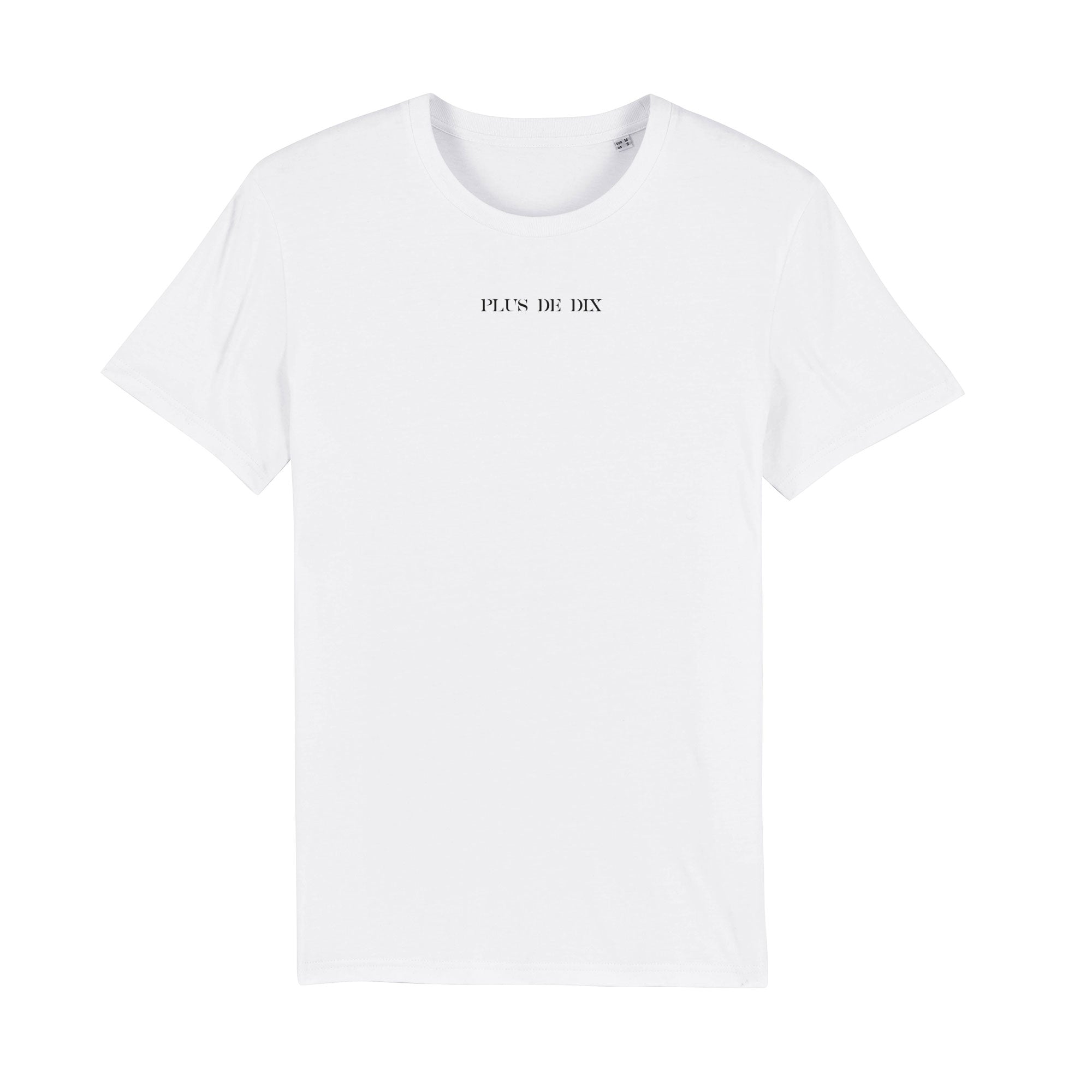 Tshirt - Plus de Dix (brodé)